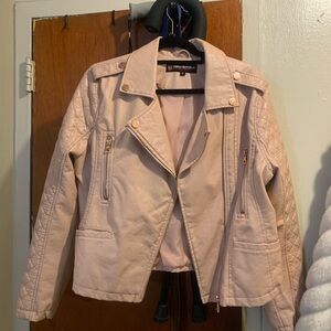 Urban Republic Women's Blush Leather Jacket